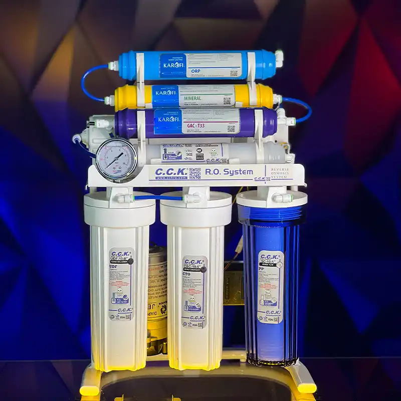 دستگاه تصفیه آب خانگی سی سی کا 8 مرحله ای