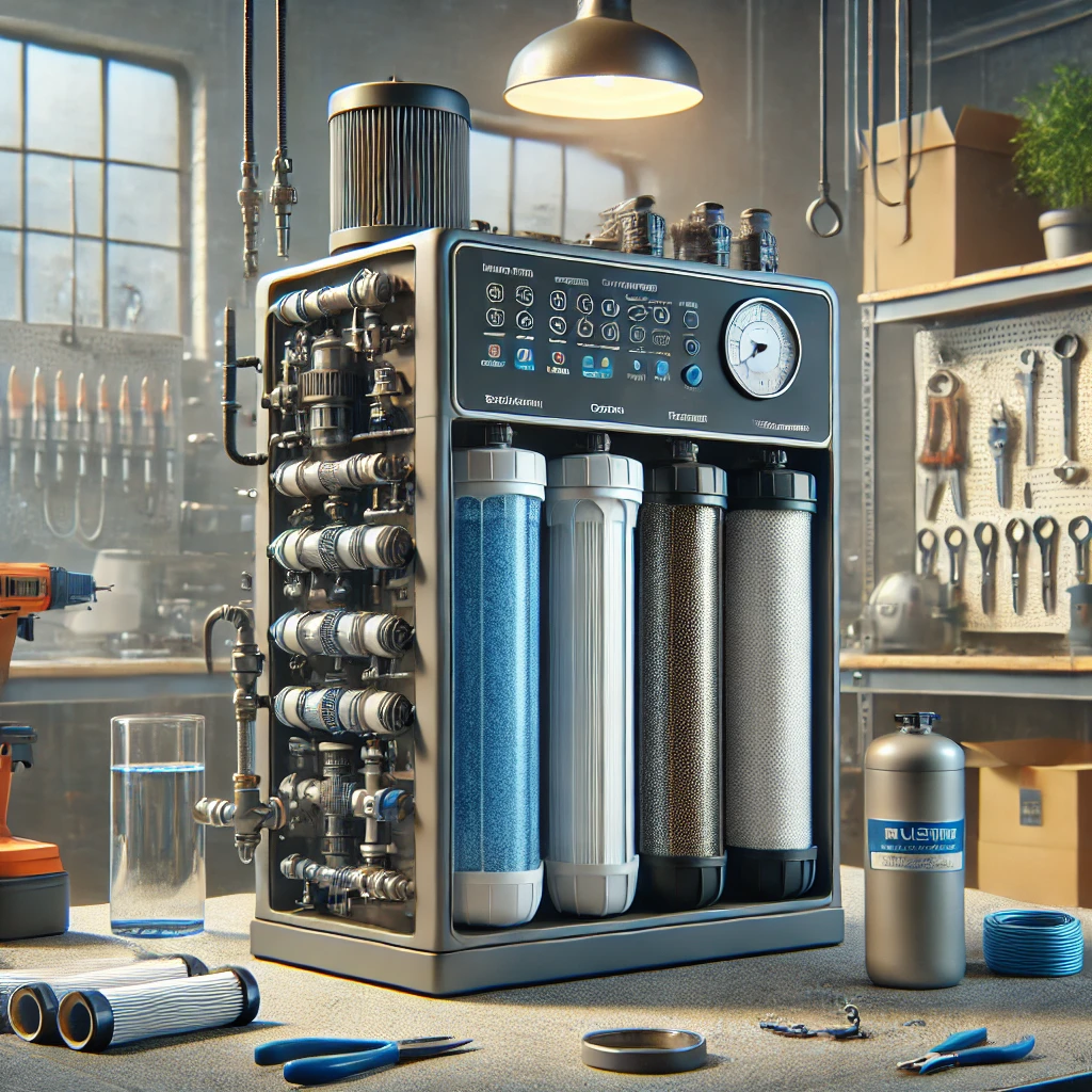 انتخاب دستگاه تصفیه آب نیمه صنعتی برای کارگاه ها